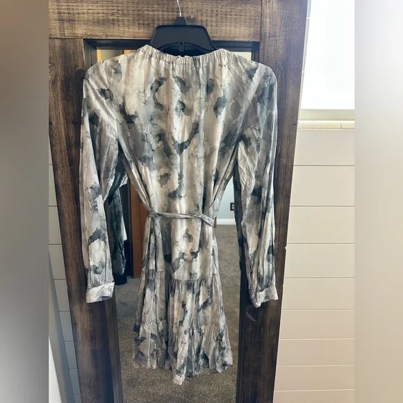 Cloth & Stone Anthropologie Boho Mini Dress Flowy Western Cottage Size XS - Picture 3 of 4